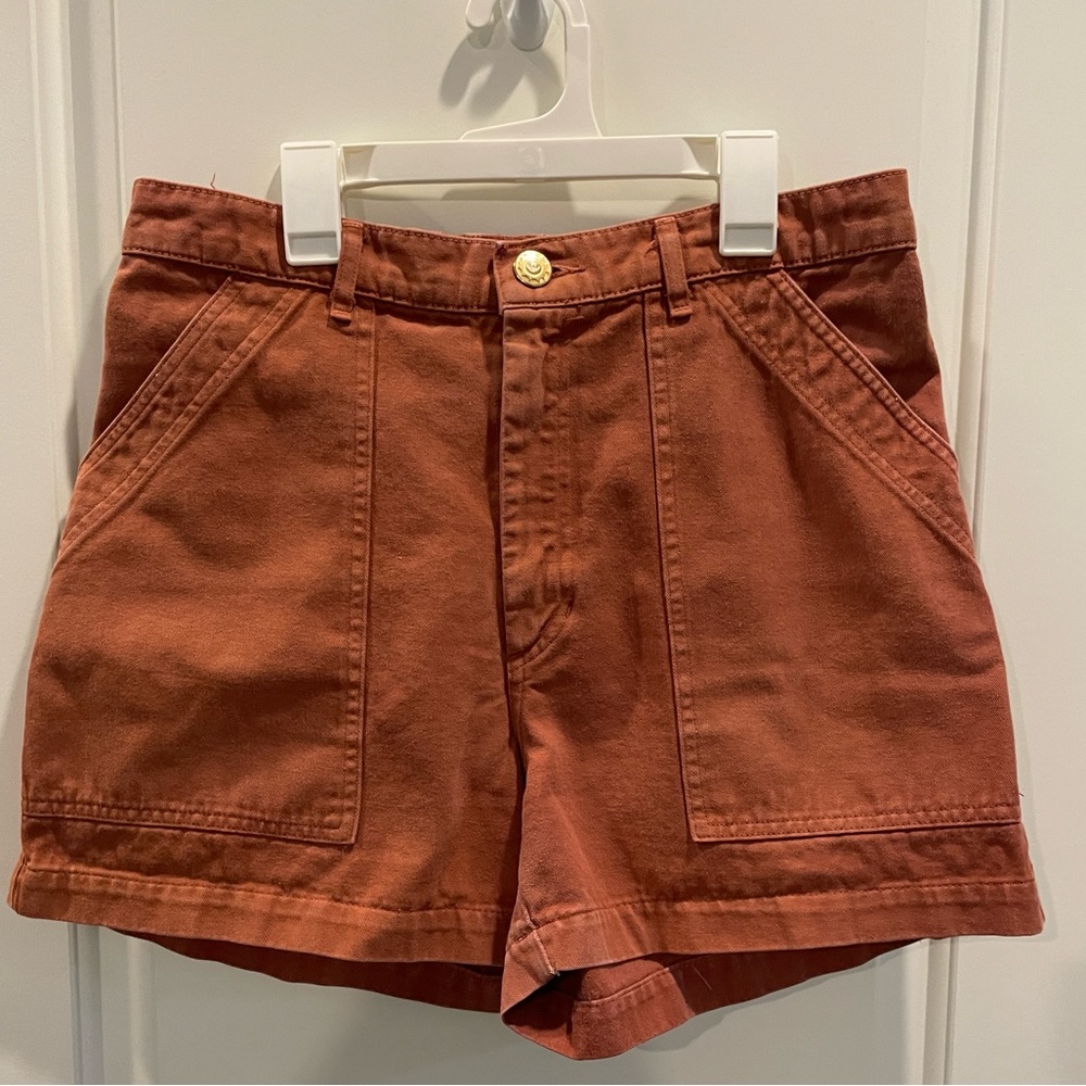 Big Bud Press Work Shorts, Medium, Clay Brown